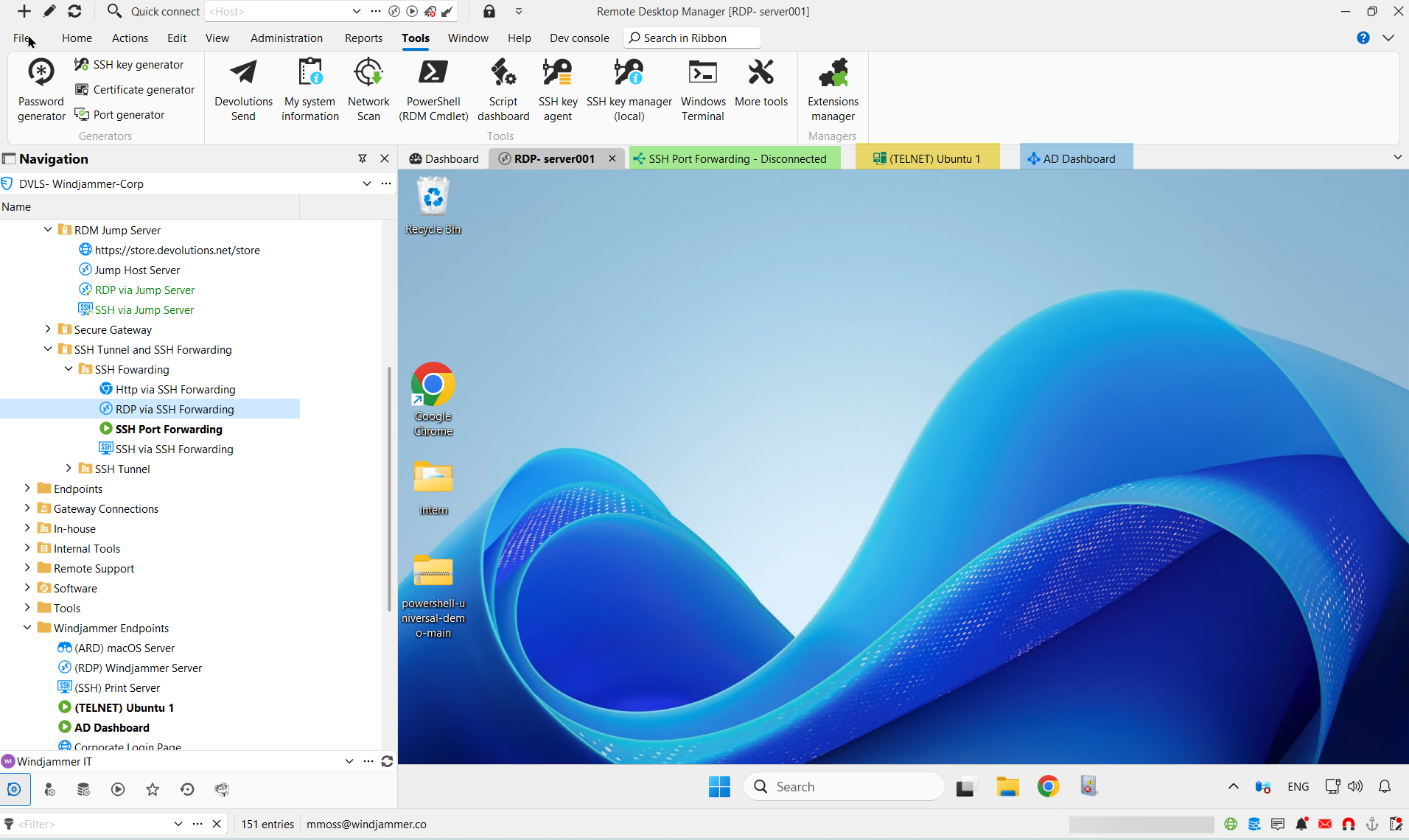 Remote Desktop Manager Free (Solo edition) – Devolutions - Devolutions