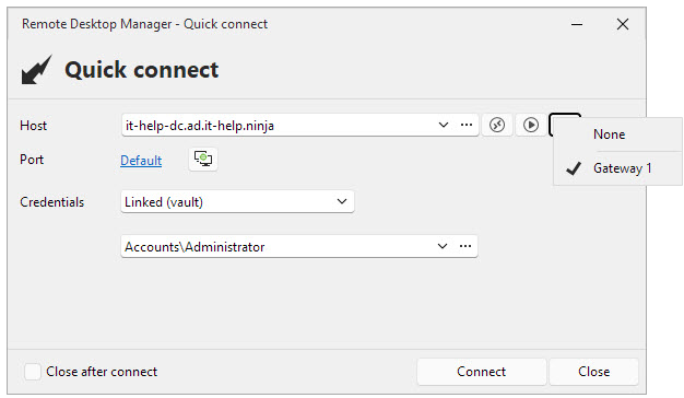 Gateway screenshot starter-pack 1