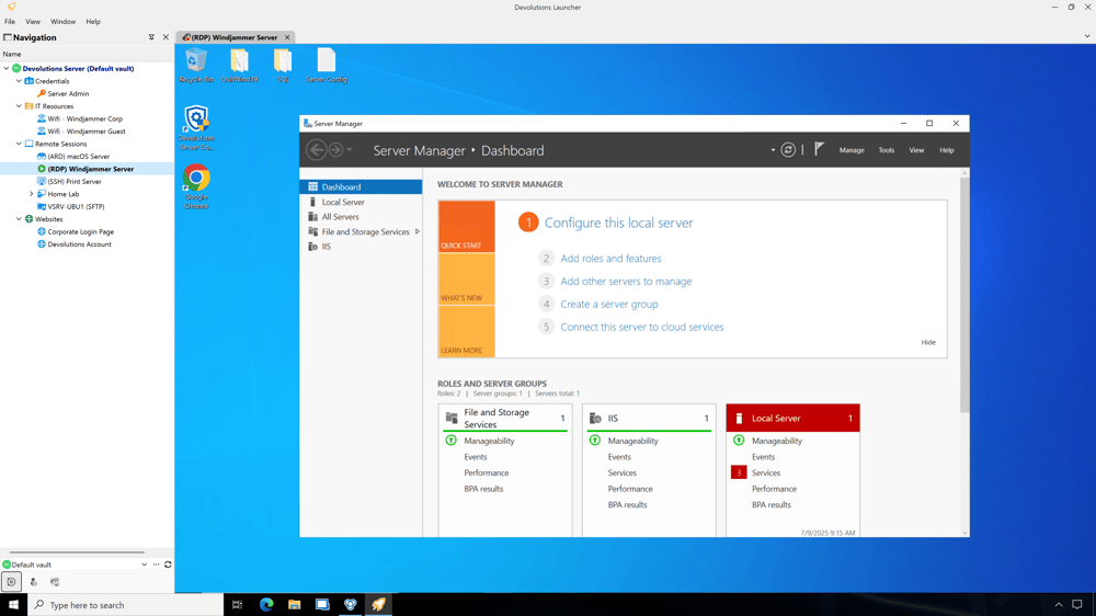 Launcher screenshot