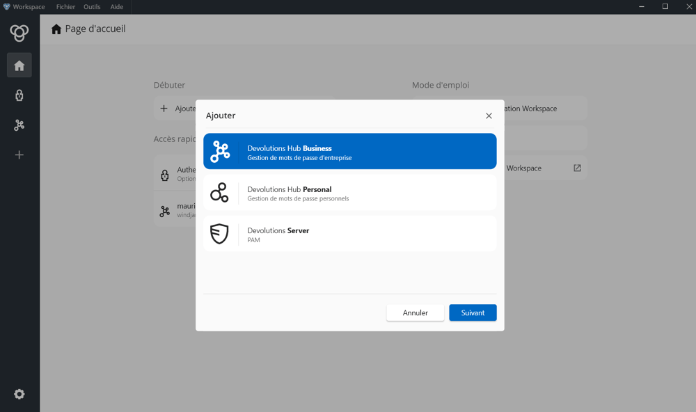 Centralisez tous vos coffres Devolutions Hub et Devolutions Server.