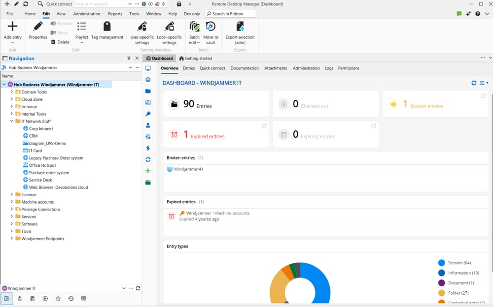 Cloud-hosted data source for Devolutions RDM