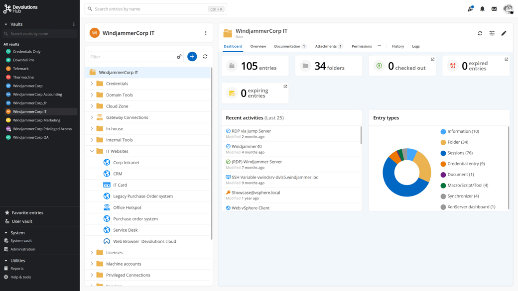 Devolutions Hub screenshot