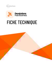 Devolutions Hub Fiche technique