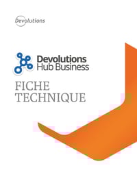 Devolutions Hub Fiche technique
