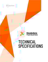 Devolutions Hub Technische Spezifikationen