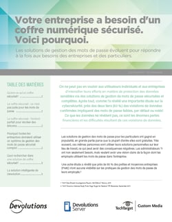 Votre entreprise a besoin d'un coffre numérique sécurisé. Voici pourquoi.