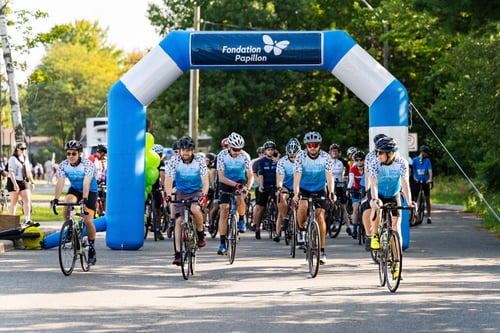 Défi Vélo Papillon Harnois Énergies