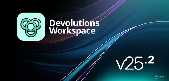 Devolutions workspace 2025.2 release blog