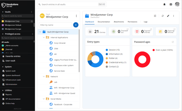 Centralized Password Vault Image