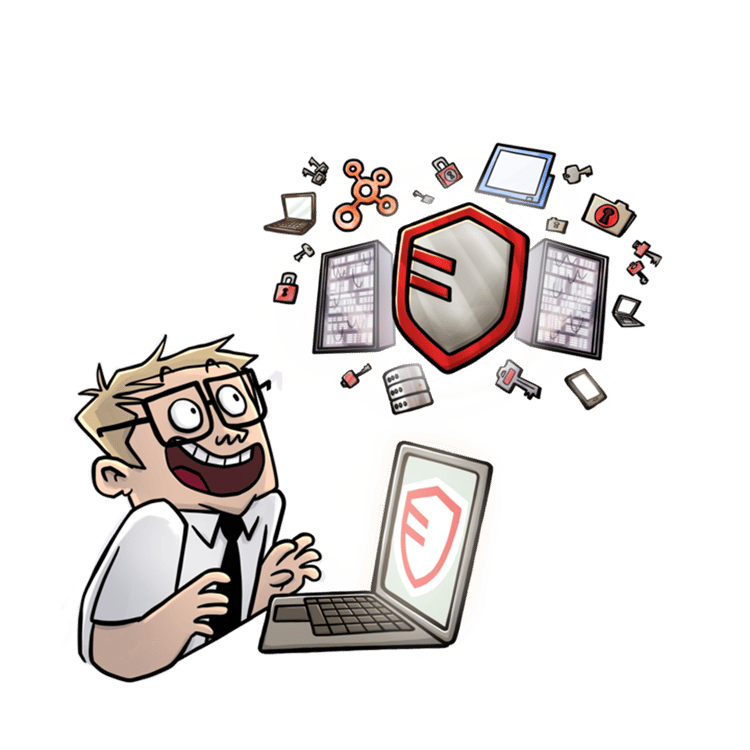Devolutions Server and PAM integration diagram