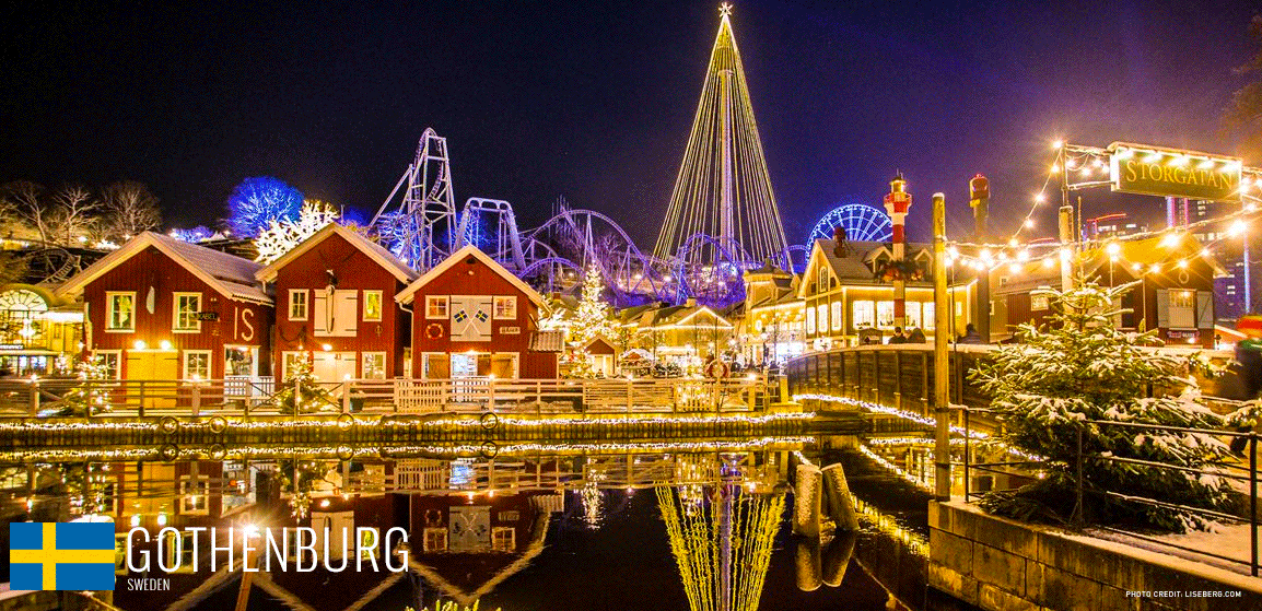 Liseberg Amusement Park’s Christmas Market