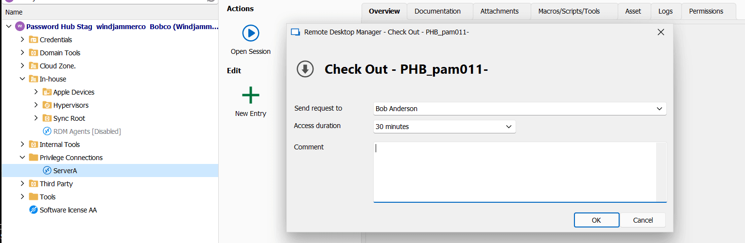 !!6- RDM checkout open session.png