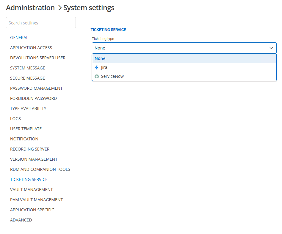 Configuring the PSEngine ServiceNow version