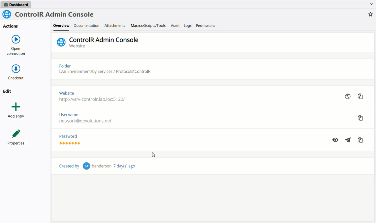Launching ControlR remote connections within RDM