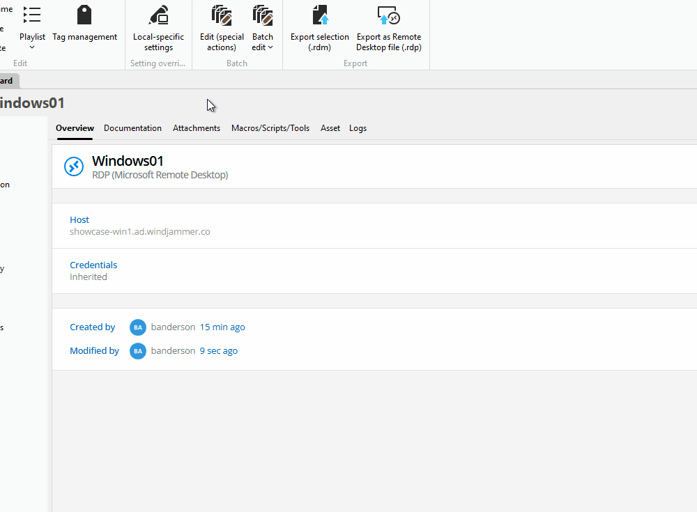 Creating and assigning tags using the tag management feature