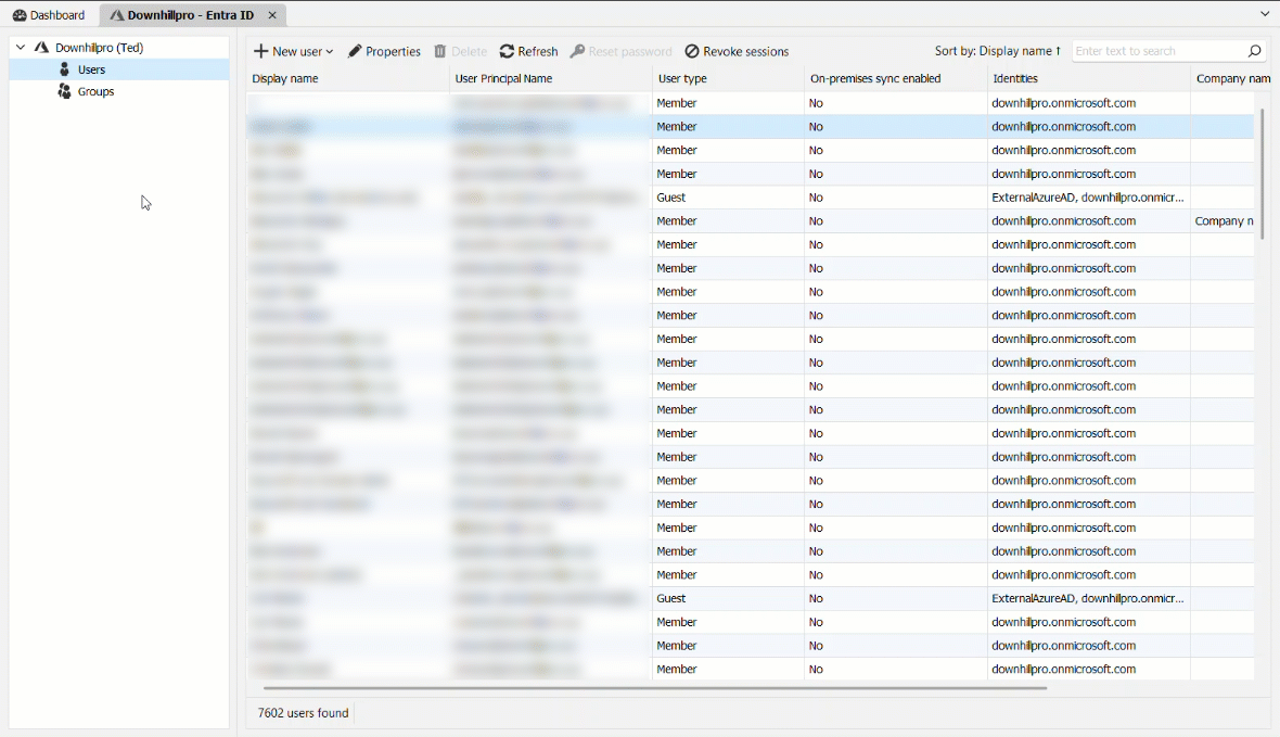 !!Entra id Azure ad dashboard devolutions