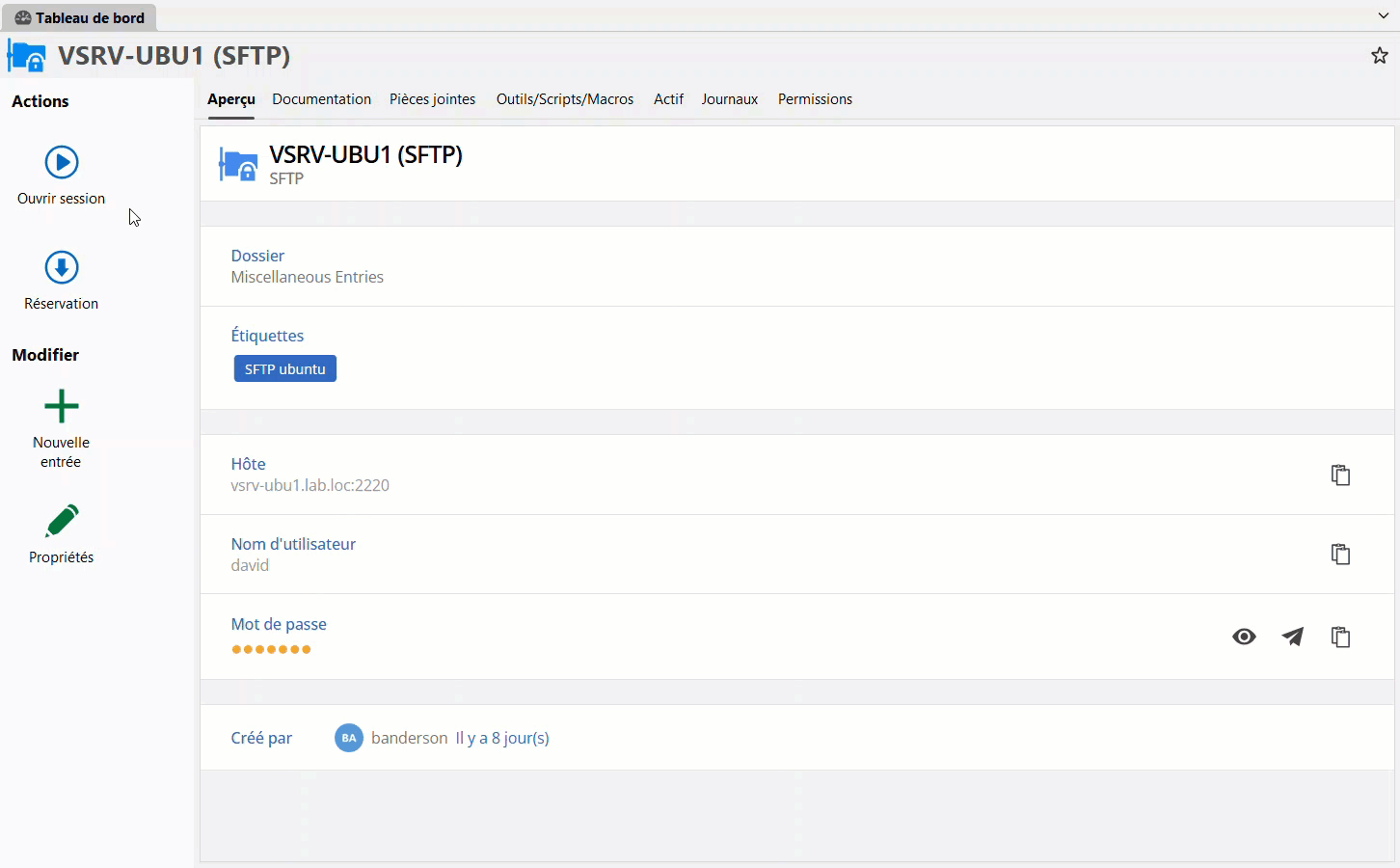 Überarbeitete SFTP-Sitzung in der Avalonia-Nutzeroberfläche