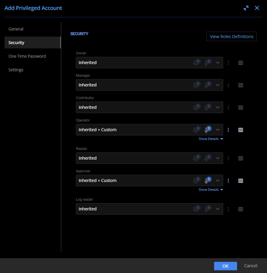 Customizing the Security properties of the Standalone Slack account
