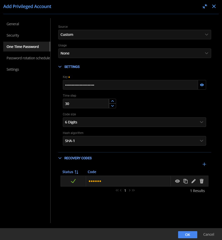Adding One-Time Password properties to the Microsoft Azure AD integrated Slack account
