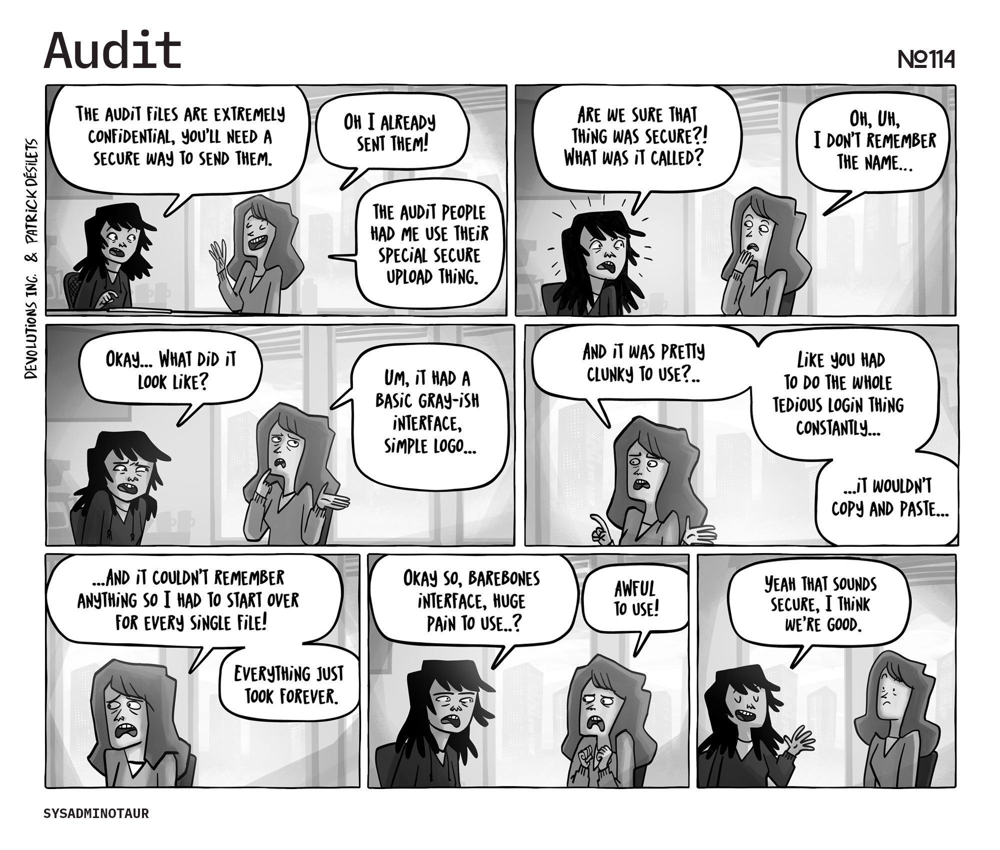 !!sysadminotaur-114-audit.jpg