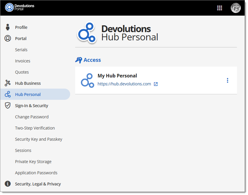 Hub Personal