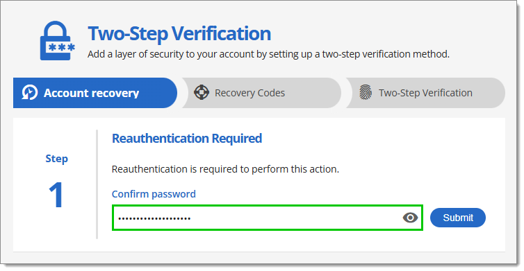 Reauthentication