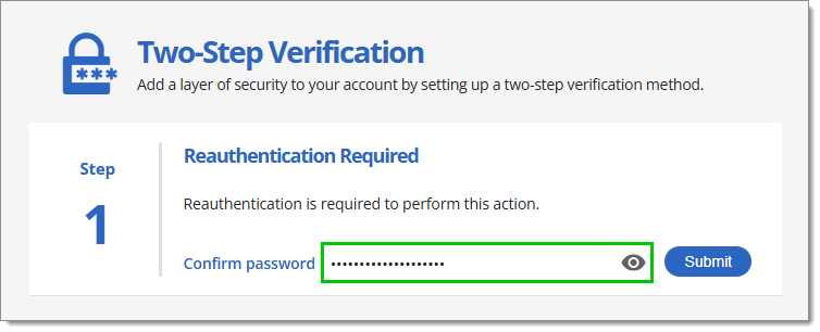 Reauthentication