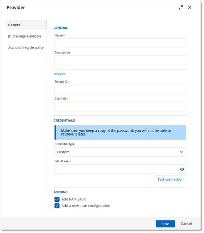 Azure AD / Entra ID user provider