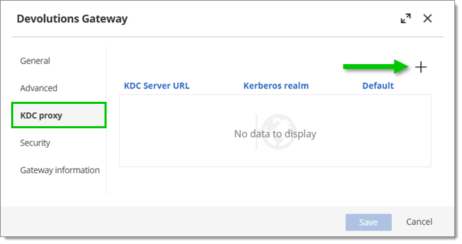 Add a new KDC proxy