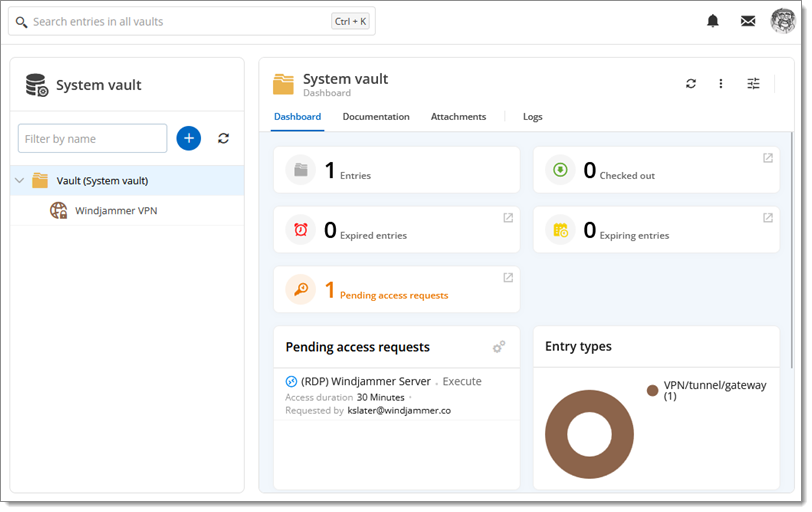 System vault
