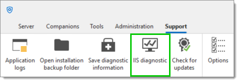 IIS diagnostic
