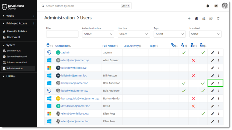 Assign a user to multiple user groups