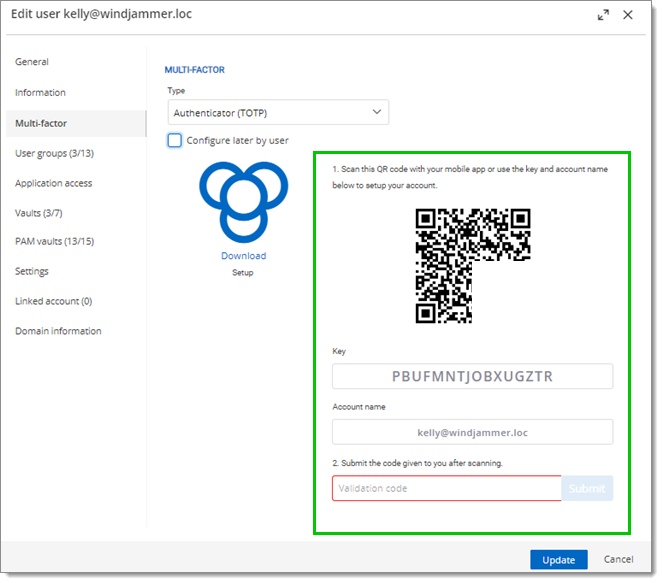 Configuration Steps