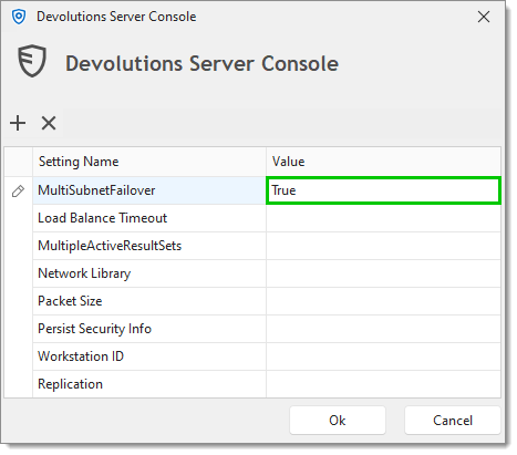 Set MultiSubnetFailover to True