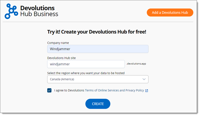 Register Hub