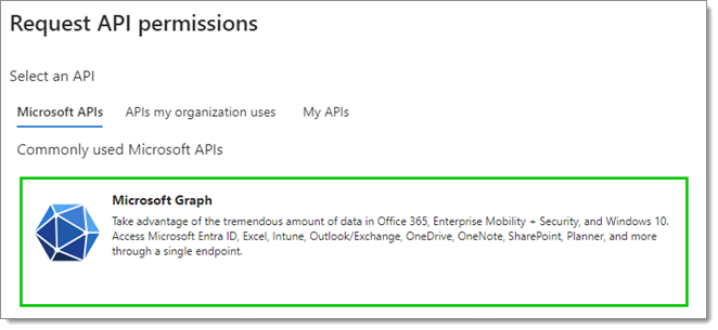 Microsoft Graph