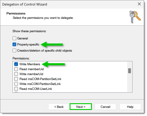 Enable the Write Members permission