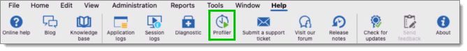 Help – Profiler