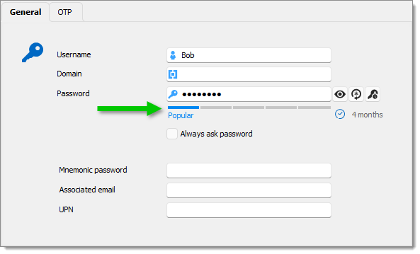 Password strength