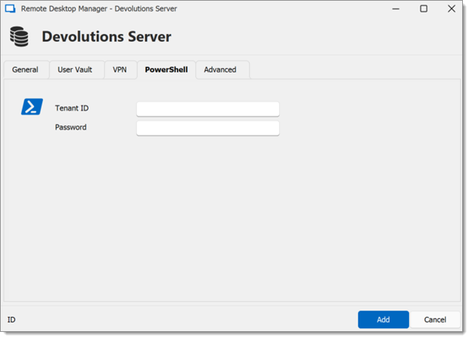 Devolutions Server – PowerShell