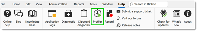 Help – Profiler