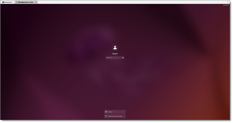 xrdp login screen