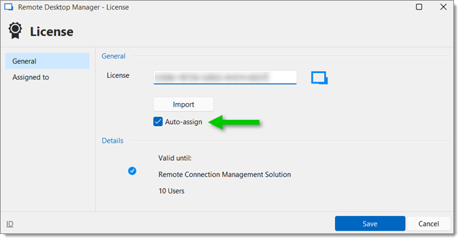 Auto assign