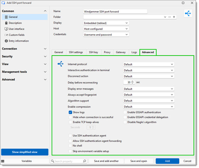 SSH port forward – Advanced