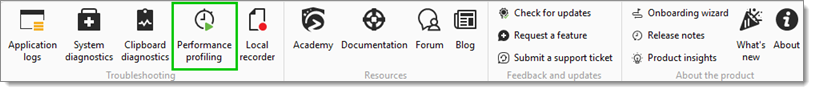 Help – Performance profiling