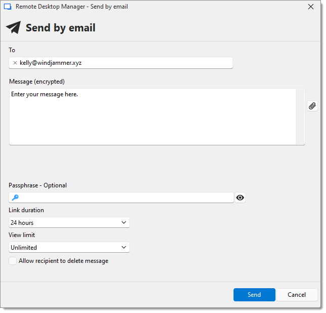 Send