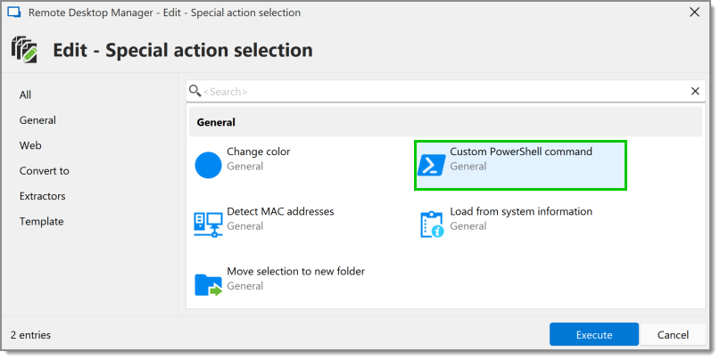 Custom Powershell Command