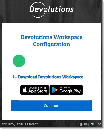 Download the Workspace mobile app