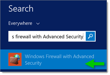 Windows Firewall with Advanced Security