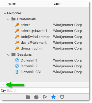 Add folders to organize favorites